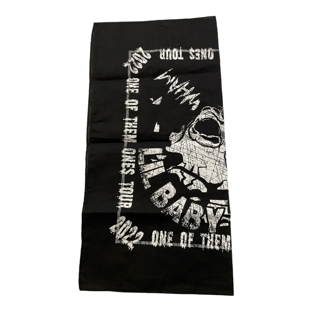 2022 Lil Baby One Of Them Tours Official Concert Tour Bandanna